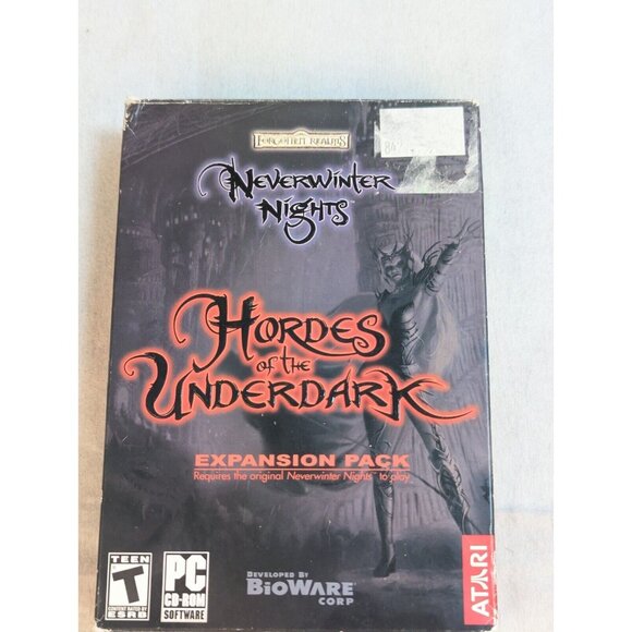 Dungeon Dragons Realms Neverwinter Nights Hordes of the Underdark Expansion Game - Picture 3 of 16